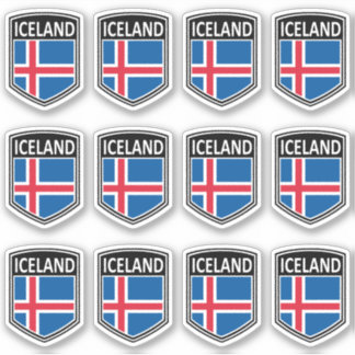 Sticker National - Islande
