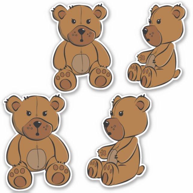 Sticker Naughty Bear (Devant)