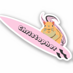 Sticker Naughty Squirrel #139 Surf