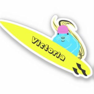 Sticker Naughty Squirrel #1684 Surf