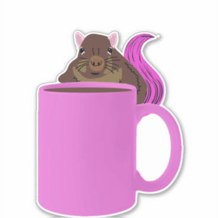 Sticker Naughty Squirrel #202