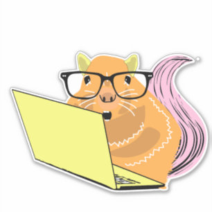 Sticker Naughty Squirrel #207