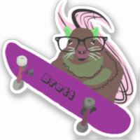 Naughty Squirrel #602 Brett Skateboard
