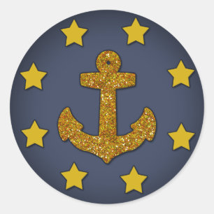 Sticker nautique, Bleu marine, Étoiles de Parties