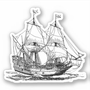 Sticker Navire de Colomb