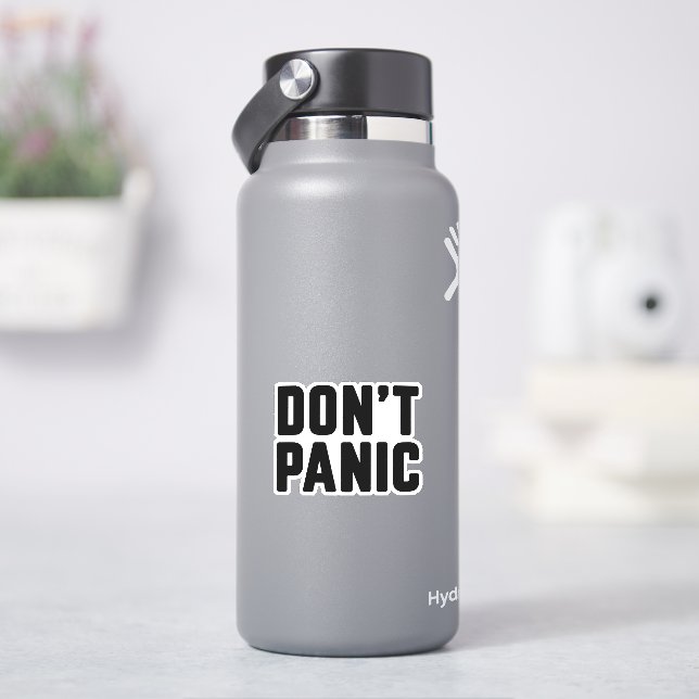 Sticker Ne paniquez pas (HydroFlask)