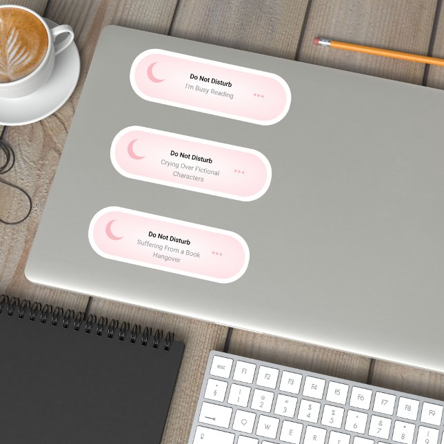 Sticker Ne pas déranger - Ensemble Lover livre (Créateur téléchargé)