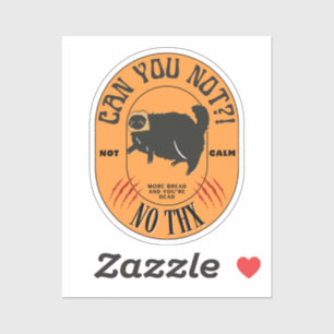 Sticker Ne pouvez-vous pas