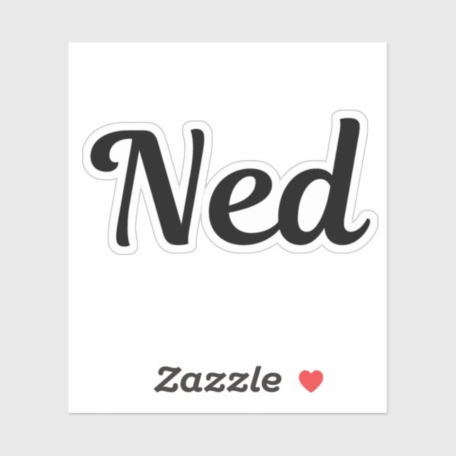 Sticker Ned (Feuille)