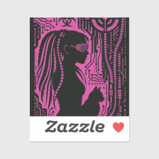 Sticker Neon Dread Protocol