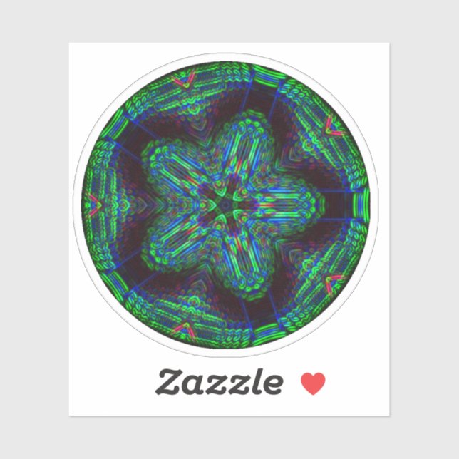 STICKER NEON STAR (Feuille)