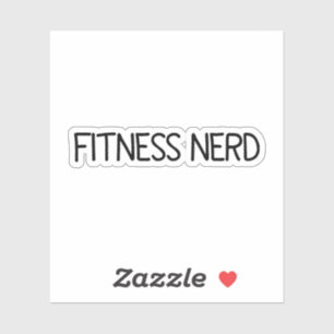 Sticker Nerd Fitness, Stickers Vinyl
