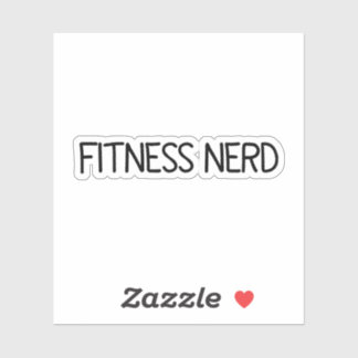 Sticker Nerd Fitness, Stickers Vinyl