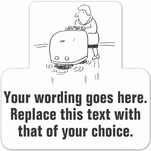 Sticker Nettoyage commercial et nettoyage (Devant)