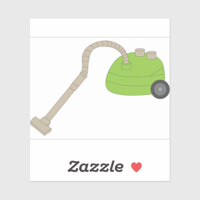 Sticker Nettoyeur de vide (Feuille)