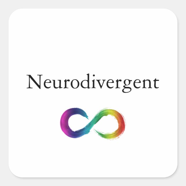 Sticker Neurodivergent (Devant)