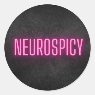 Sticker Neurospicy Neon