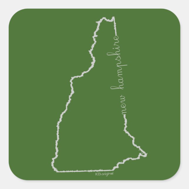 sticker New Hampshire (Devant)