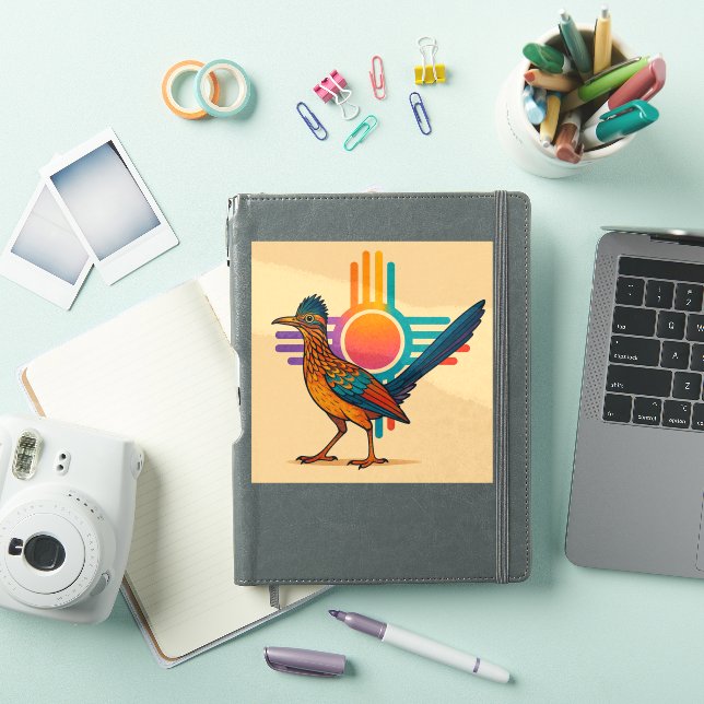 Sticker New Mexico Colorful Zia Sun  (Couverture iPad)