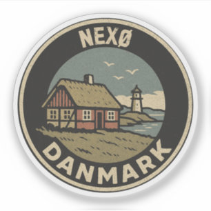 Sticker Nexø, Danemark Danmark 