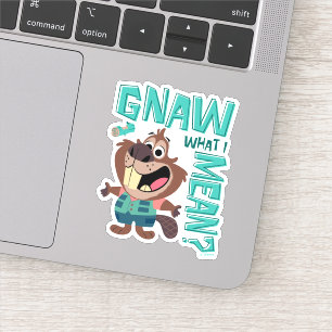 Sticker Nibbles Maplestick - Grignoter ce que je veux dire