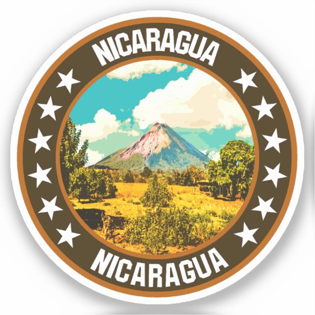 Sticker Nicaragua (Recto)