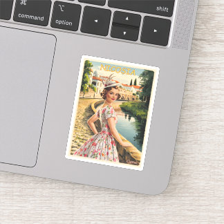 Sticker Nicosie, Capitale de Chypre Cadeaux souvenirs vint