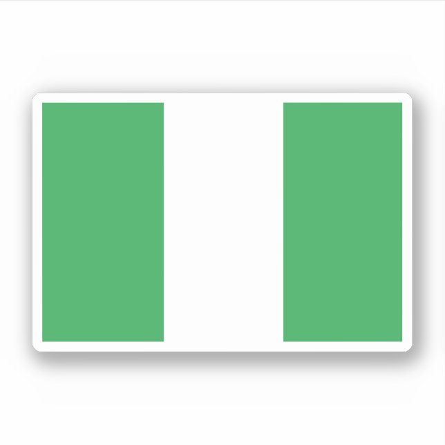 Sticker Nigéria (Devant)