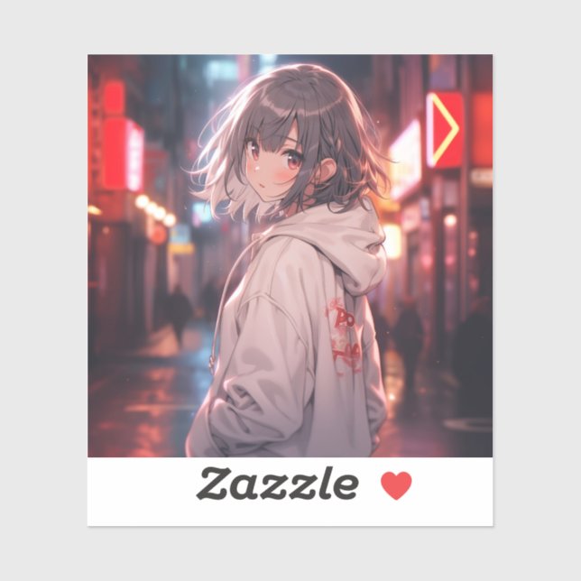 Sticker Night walk (Feuille)