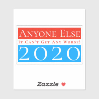 Sticker N'importe qui d'autre 2020 : ça ne peut pas deveni