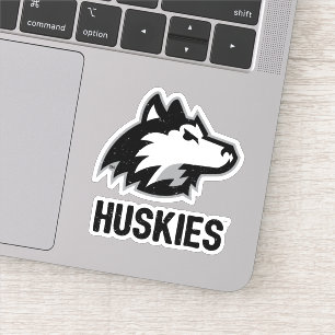 Sticker NIU Huskies en détresse