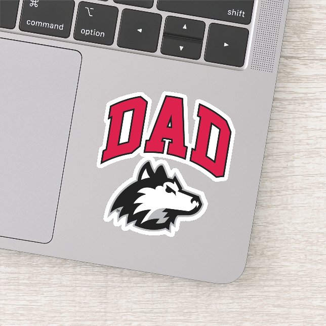 Sticker NIU Huskies Papa (Détail)