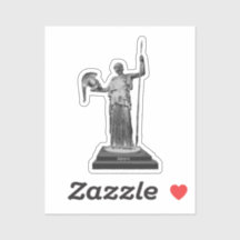 Niveaux de gris non brisé Bryn Mawr Athena autocol