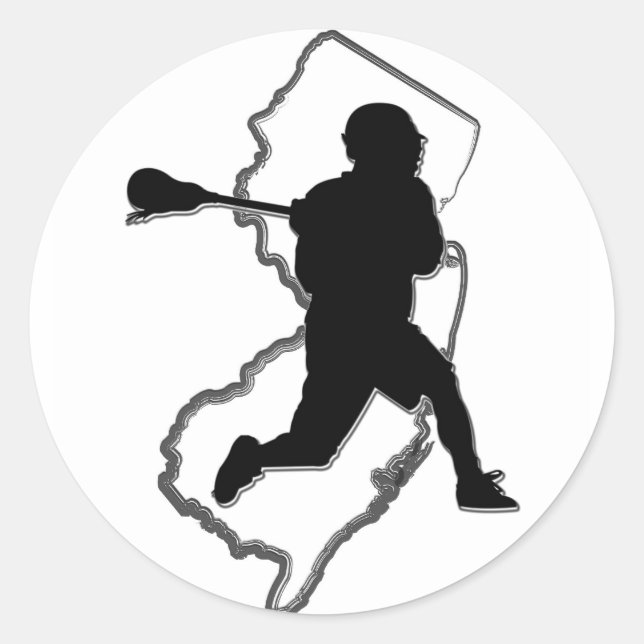 Sticker NJ Lacrosse (Devant)