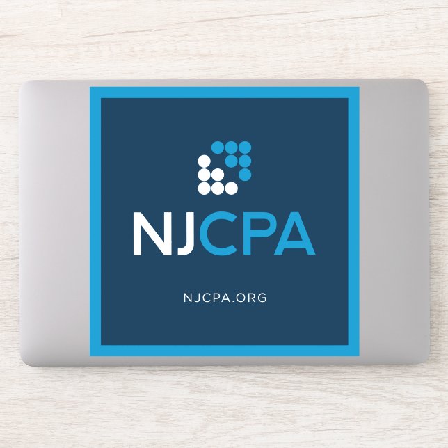 Sticker NJCPA Vinyl - grand (Ordinateur)