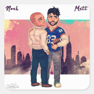 Sticker Noah et Matt