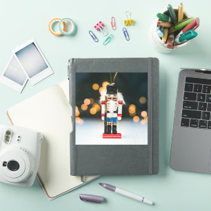 Sticker Noël SlipperyJoe nutcracker figurine ornement