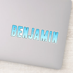 Sticker Nom Benjamin