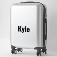 Nom de Kyle Mens,