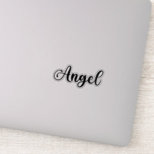 Sticker Nom de l'ange - Calligraphie manuscrite