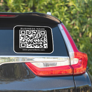Sticker Nom de l'entreprise Url QR Code Modèle Personnalis
