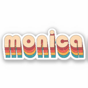 Sticker Nom de Monica
