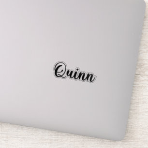 Sticker Nom de Quinn - Calligraphie manuscrite