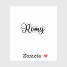 Nom Romy - Calligraphie manuscrite