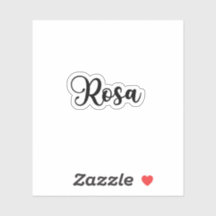 Nom Rosa - Calligraphie manuscrite