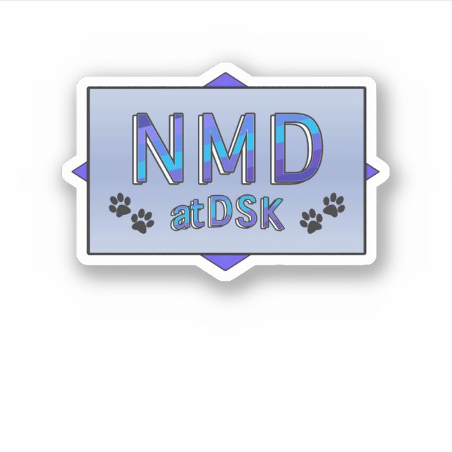 Sticker Nombre de jours manqués sur DSK (Devant)