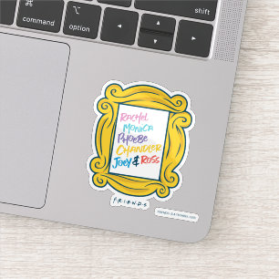 Sticker Noms FRIENDS™ dans Peephole