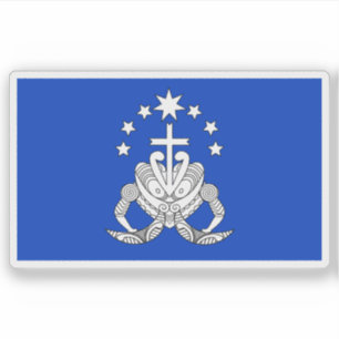 Sticker Norme du roi Tūheitia, Maori, Nouvelle-Zélande