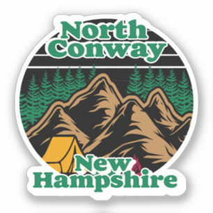 Sticker North Conway, New Hampshire