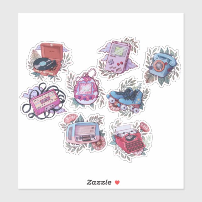 Sticker Nostalgia (Feuille)